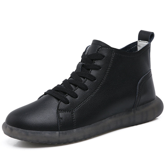 Botas de Cuero para Mujer Oxford Planas de Tobillo - Image 2