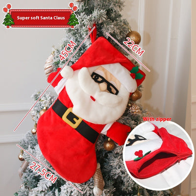 Medias Navideñas Decorativas - Juego de Tamaños Grande, Mediano y Pequeño - Image 12