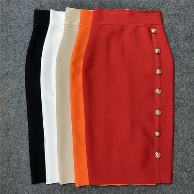 Falda Ajustada Elástica Multiusos con Efecto Moldeable - Image 32