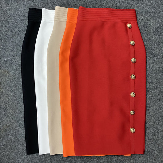 Falda Ajustada Elástica Multiusos con Efecto Moldeable - Image 32