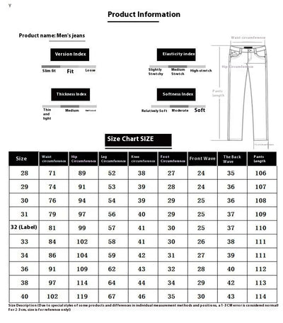 Pantalones Vaqueros Rotos Slim Fit Azul Claro para Hombre - Image 7