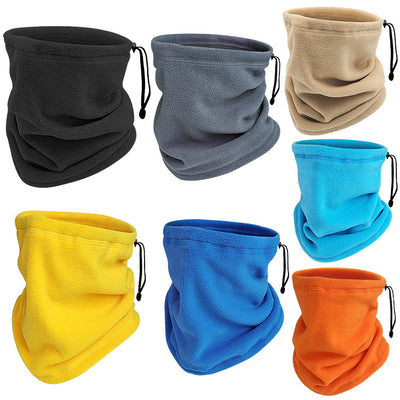 Cuello Térmico Deportivo con Cordón Ajustable - Forro Polar para Ciclismo - Image 4