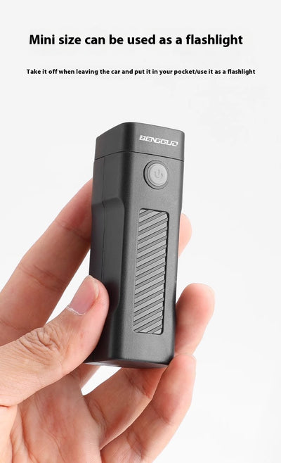 Luz Frontal LED USB Recargable para Bicicleta - Iluminación Nocturna de Seguridad - Image 12