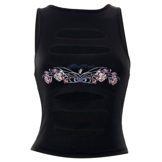 Blusa Casual de Verano Sin Mangas Cuello Redondo Colores Lisos - Image 11