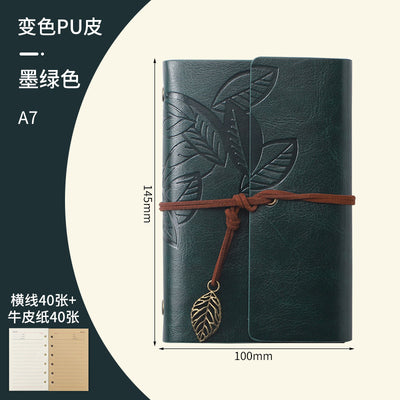 Cuaderno de Viaje Hojas Sueltas Vintage - Diario Creativo Zhiqiu - Image 56