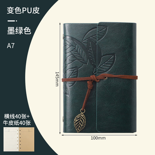 Cuaderno de Viaje Hojas Sueltas Vintage - Diario Creativo Zhiqiu - Image 56