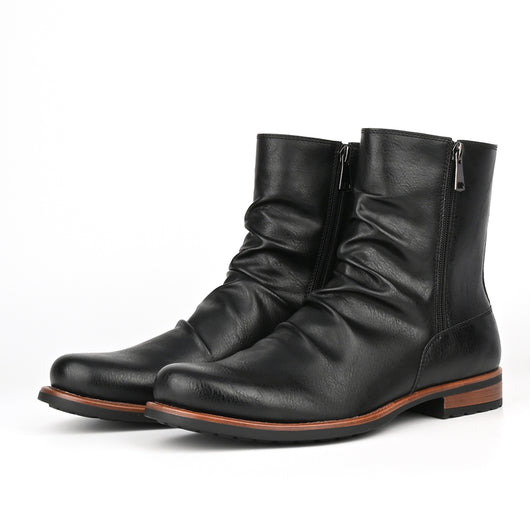 Botas Casuales Versátiles con Cierre Lateral para Hombre - Image 9