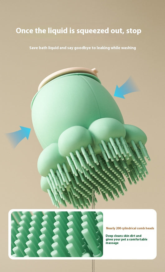 Cepillo de Baño Silicona para Masaje - Grooming Pet - Image 12