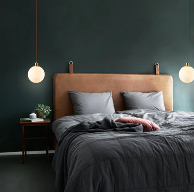Lámpara Colgante Esférica de Cristal para Dormitorio - Image 13