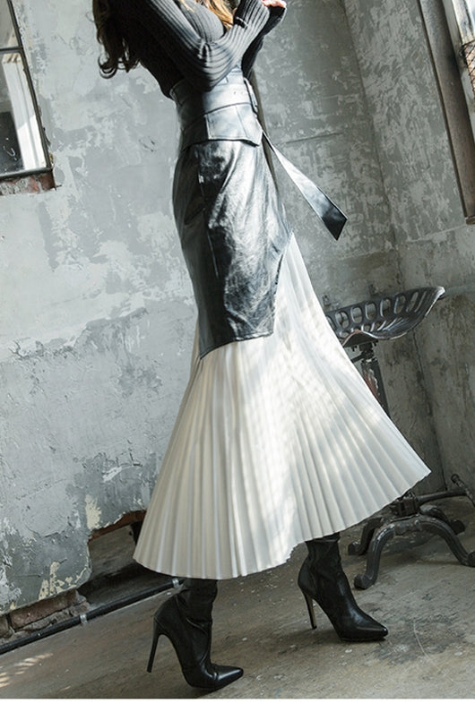 Falda Plisada Midi Elegante - Image 7