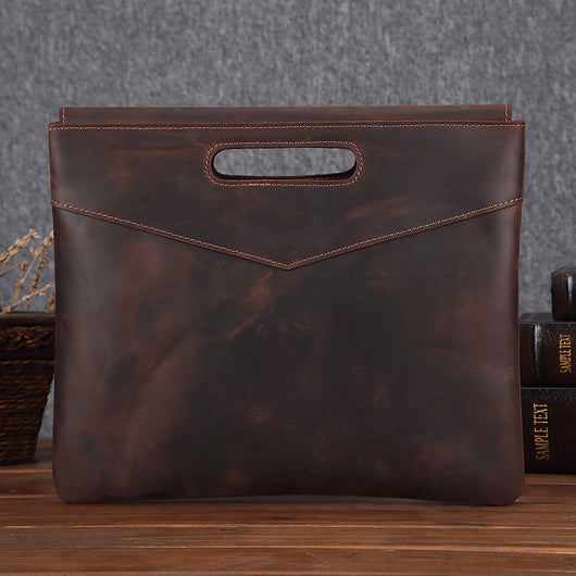 Maletín de Cuero Genuino para Hombre Estilo Vintage Ejecutivo - Image 11