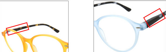 Round full-frame reading glasses with brown and clear striped pattern, featuring anti-blue light lenses. - Image 14