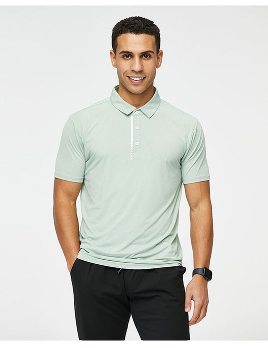 Polo Transpirable de Secado Rápido con Efecto Fresco para Hombre - Image 26