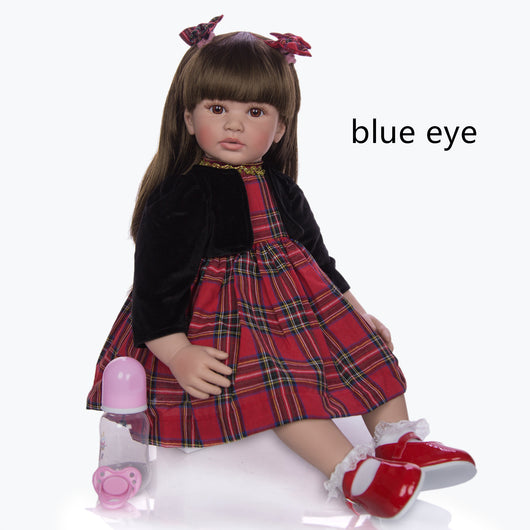 Muñeca Reborn de 60 cm con Cuerpo de Tela - Bebé Realista - Image 6