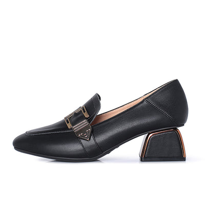 Tacones Altos Cuadrados con Tacón Grueso para Mujer - Image 16