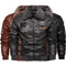 Men's Slim Fit Leather Jacket - Modern Casual Style