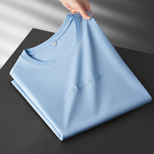 Playera de Seda de Hielo Modal - Comodidad Suave para Todo el Día - Image 10