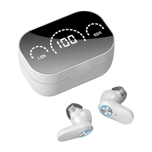 Auriculares Inalámbricos Bluetooth con Linterna LED y Control Táctil - Image 4