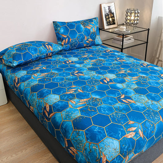Sábana Bajera Ajustable Estampada con Forro - Protección Total del Colchón - Image 32
