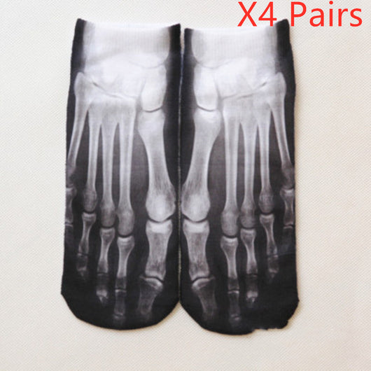 Calcetines Estampados 3D con Diseños Cartoon - Parejas y Unisex - Image 27