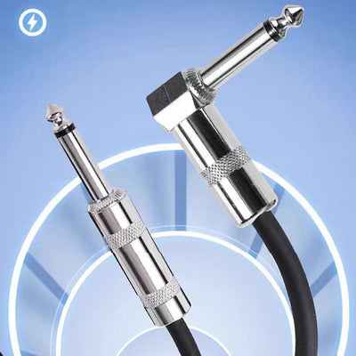 Cable de Audio Profesional en Ángulo con Reducción de Ruido