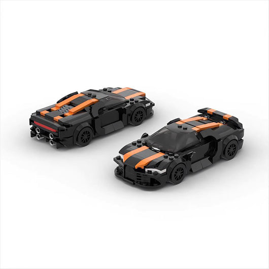 Bloques de Construcción Bugatti Chiron sobre Ruedas - Image 3