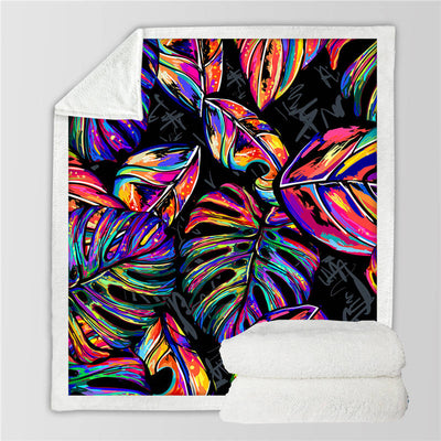 Manta Franela Estampada Digitalmente Doble Cara - Image 4