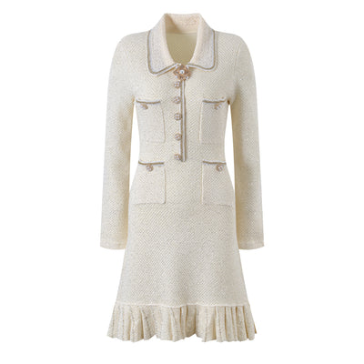 Falda Plisada Estilo Francés con Cintura Ajustada para Mujer - Image 3