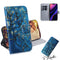 Funda Tipo Libro en Cuero Pintado para Teléfono Plegable