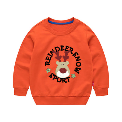 Sudadera Infantil Estilo Coreano Cuello Redondo para Niños - Image 8
