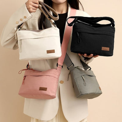 Bolso Mensajero Impermeable Multifuncional de Nylon para Mujer - Image 12