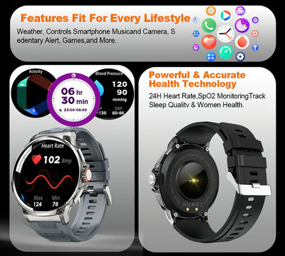 Reloj Inteligente HD con Pantalla Grande, Llamadas Bluetooth y Monitoreo de Salud - Image 24