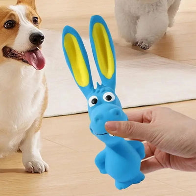 Juguete de Látex para Perros Hipopótamo Chirriante - Juguete Interactivo Suave para Mascotas - Image 14