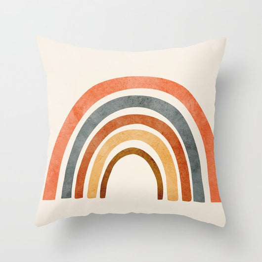 Funda de Almohada Abstracta Geométrica Piel de Melocotón - Image 14