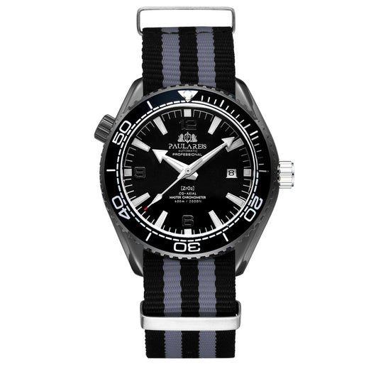 Reloj Mecánico Automático con Esfera Luminosa y Correa Canvas para Hombre - Image 17