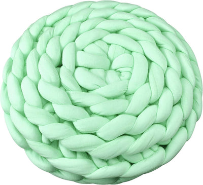 Cama Redonda Tejida para Gatos - Nido Boho de Algodón Cómodo - Image 5