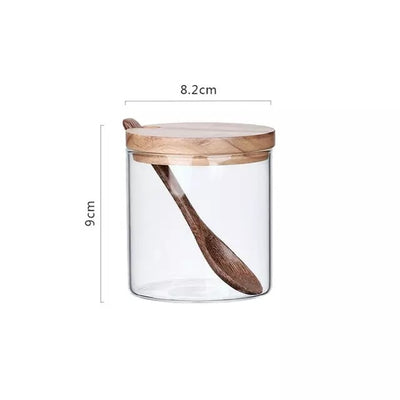 Frasco de Vidrio para Especias y Condimentos con Tapa Hermética - Image 5