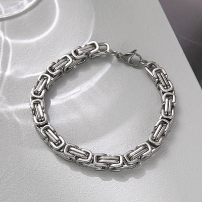 Pulsera de Cadena Dragón Imperial en Acero Inoxidable para Hombre - Resistente al Desvanecimiento - Image 7