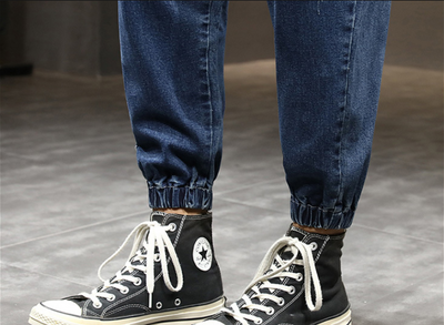 Pantalones Harem Hombre con Cintura Elástica y Cordones - Image 6
