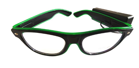 Gafas LED EL Wire 7 Colores Intermitentes - Accesorios Luminosos para Fiestas - Image 35