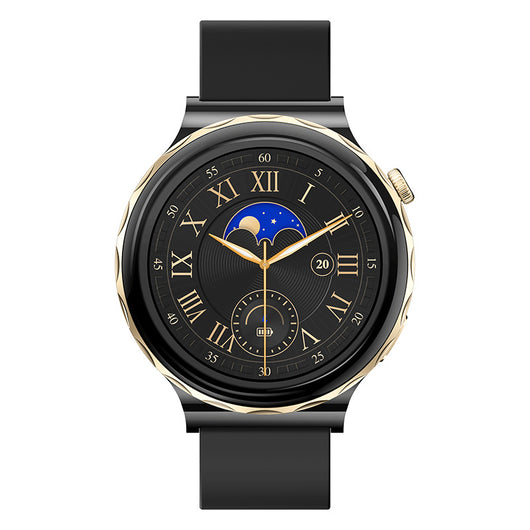Reloj Inteligente HW52 Elegante con Esfera Redonda de Aleación de Zinc - Image 6