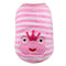 Sapo listrado rosa