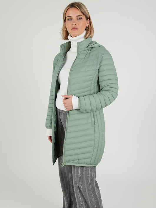 Chaqueta Acolchada de Algodón para Invierno - Colores Sólidos - Image 26