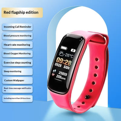 Reloj Inteligente Multifuncional con Podómetro, Alarma y Bluetooth - Image 8