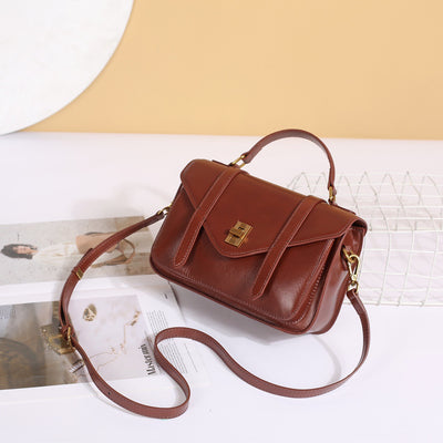 Bolso Tote de Cuero Vacuno Curtido al Vegetal - Gran Capacidad - Image 5
