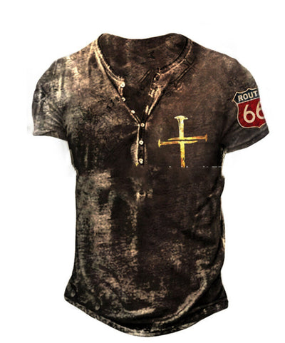 Camiseta Casual Estampada de Manga Corta para Hombre - Image 6
