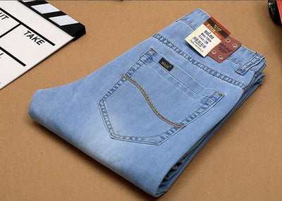 Pantalones Slim Fit Coreanos Juveniles en Tonos Claros - Image 16