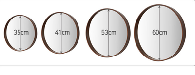 Espejo de Baño en Madera Maciza - Diseño Minimalista para Dormitorio - Image 3