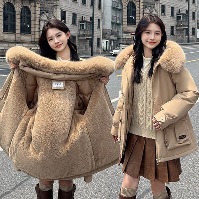 Parka Corta Ajustada a la Cintura para Mujer - Image 11