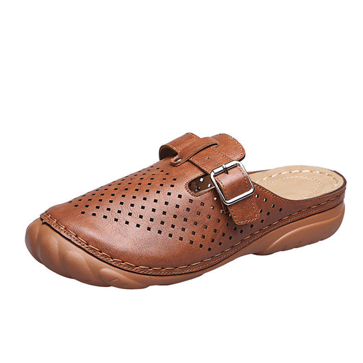 Sandalias Plataforma con Hebilla Metálica y Puntera Reforzada - Image 10